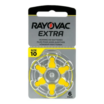 Baterie Rayovac Extra 10  - 6 sztuk (1 blister)